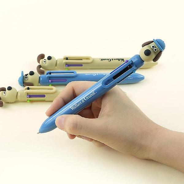 [공식정품]월레스와 그로밋 6색볼펜 2종세트