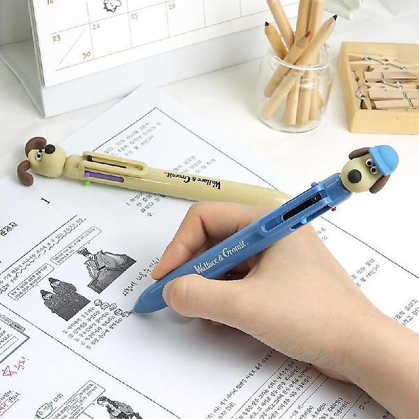  [공식정품]월레스와 그로밋 6색볼펜 2종세트