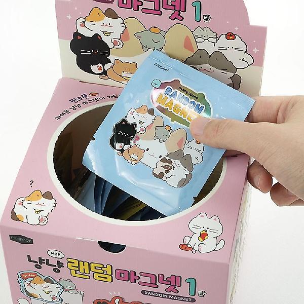  냥냥 랜덤 마그넷 랜덤발송 2개