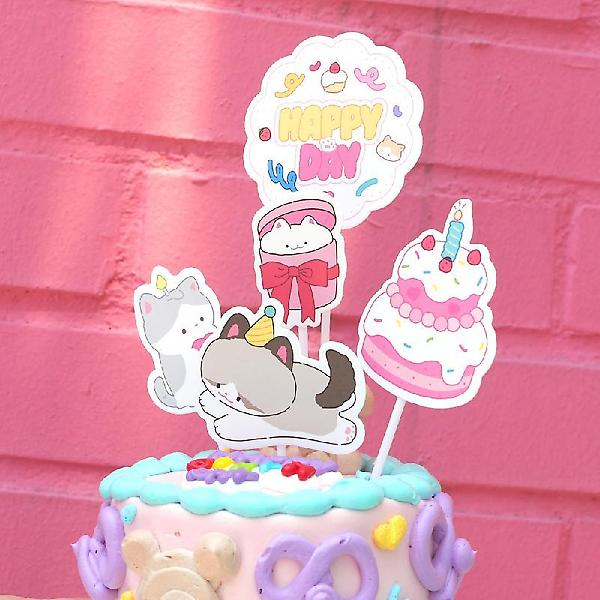  케이크토퍼 (랜덤발송)