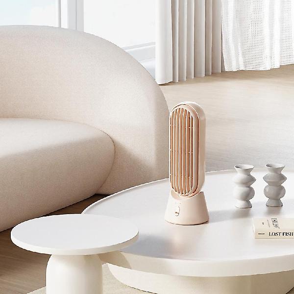  미니타워 책상 사무실 저소음 탁상용 무선 선풍기