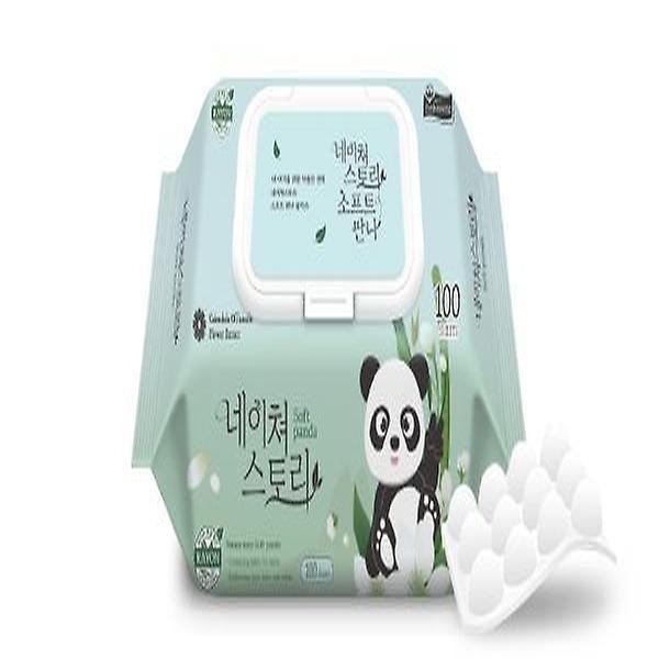  부드러운 대용량 물티슈 PAN 100매 5팩+5팩