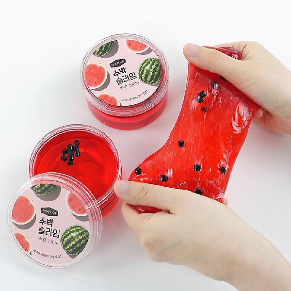  수박 슬라임