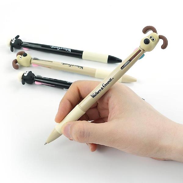  [공식정품]월레스와 그로밋 피규어 3색볼펜