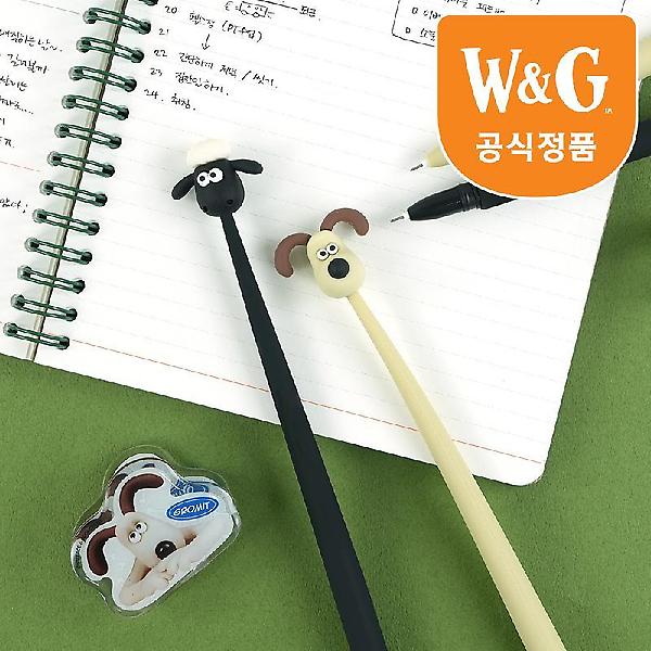  [공식정품]월레스와그로밋 흔들이 중성펜