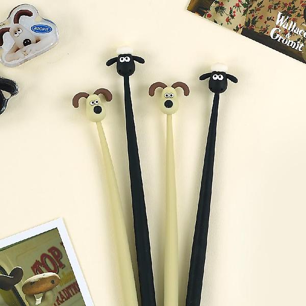  [공식정품]월레스와그로밋 흔들이 중성펜