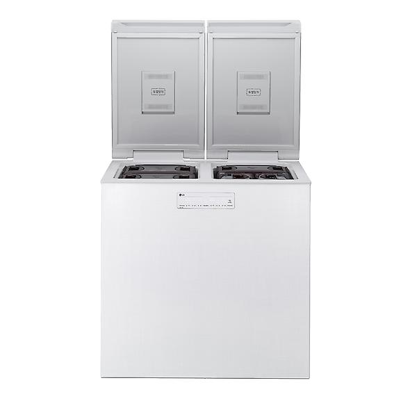 [LG전자/K225LW121] 디오스 뚜껑형 김치톡톡 217L 1등급 린넨 화이트 설치포함