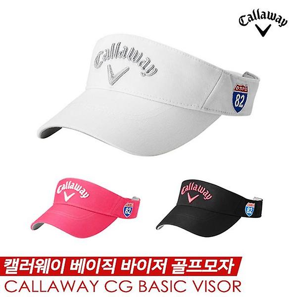  [캘러웨이코리아정품]2019 캘러웨이 베이직 바이저 골프썬캡[3COLORS][여성용]