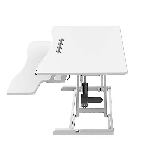  이지마운트 전동 모션 스탠드 스탠딩 데스크 책상 테이블 높이조절 듀얼모니터 WSD-EV1050D