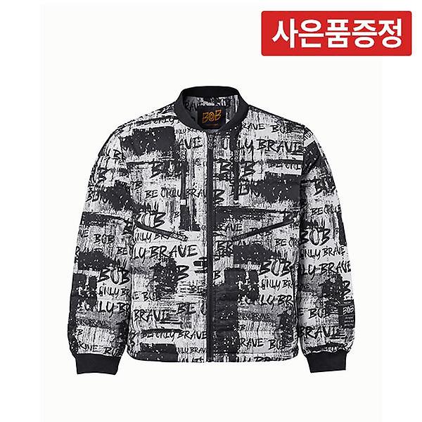  BOB 비오비 지퍼포인트 남성 경량 다운 패딩 G4W1JP010 + 블랙클로버 모자 사은품 (랜덤발송)