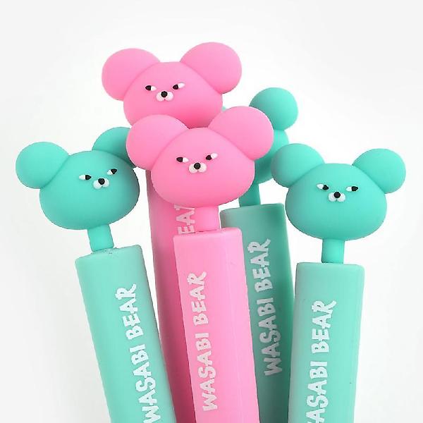  와사비베어 피규어 삼각 샤프 2종세트