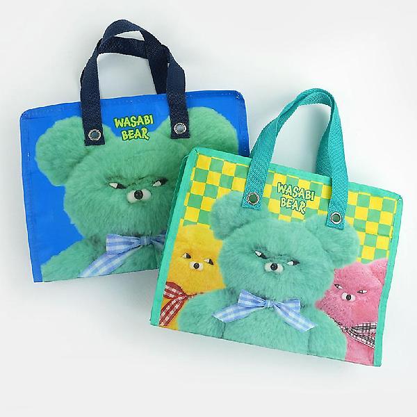  와사비베어 타포린 쇼핑백(소)