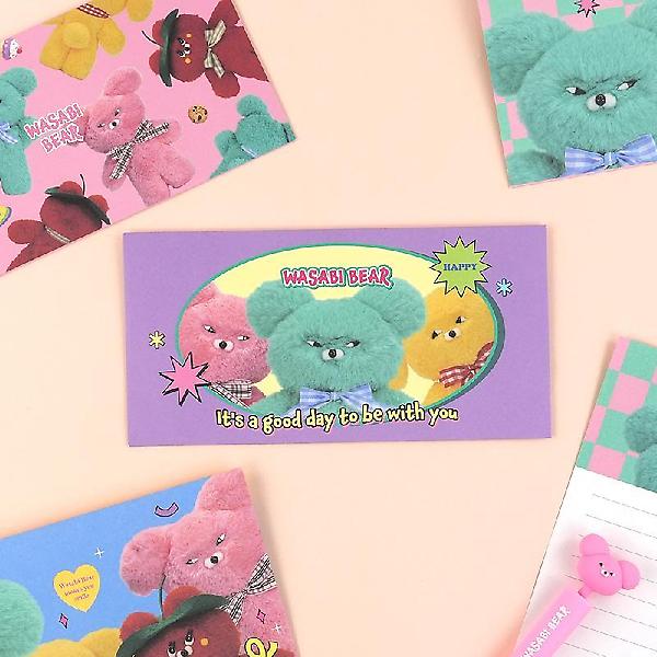  와사비베어 가로 봉투세트