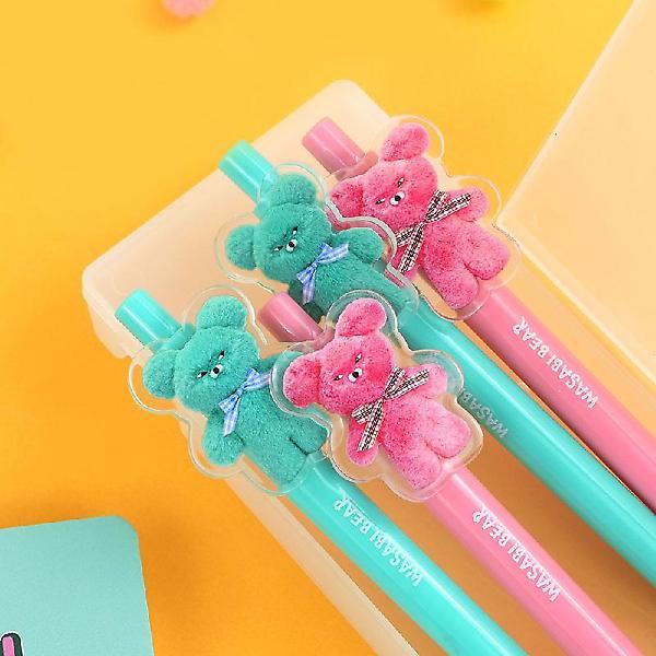  와사비베어 아크릴 중성펜 2종세트