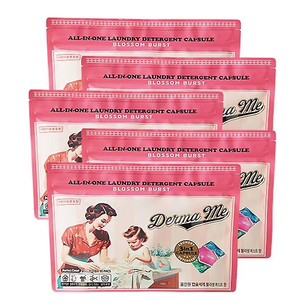  더마미 올인원 캡슐세제 블라썸버스트 5팩 (30ea X 5팩)