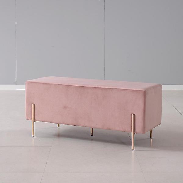  아이앤 루벤 사각 벨벳 2인 스툴의자 FU