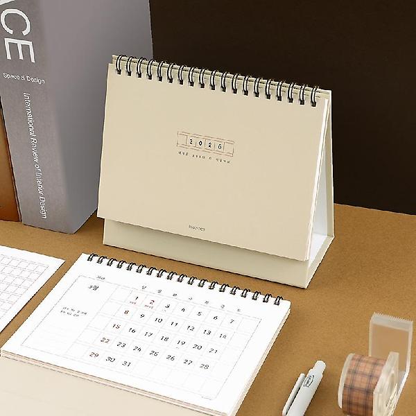  2026년 감성 원고지 탁상 달력 캘린더