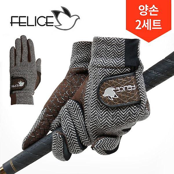  양손 2세트/지스타 펠리체 여성 양손 방한 골프장갑