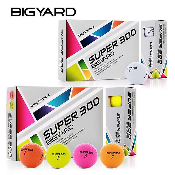  넥센 빅야드 고반발 슈퍼300 3피스 골프공 비거리 장타 퍼팅라인 골프볼