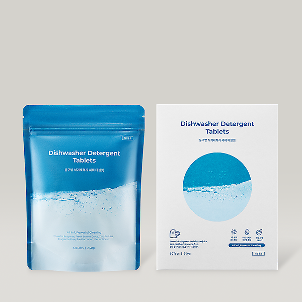  동구밭 올인원 식기세척기 세제 타블렛 240g
