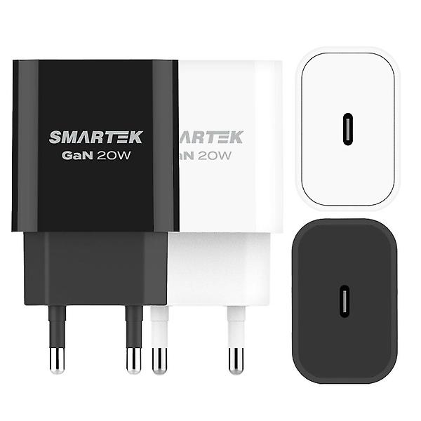  스마텍 20W GAN PD C타입 미니 고속 충전기 STQC-N20G