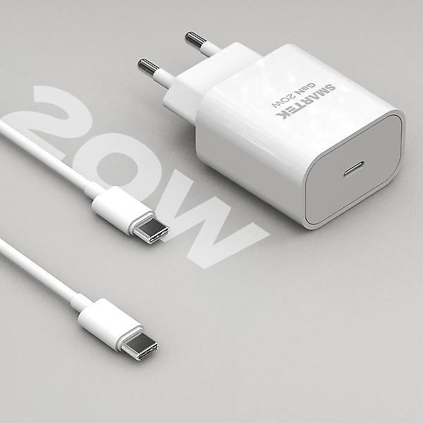 스마텍 20W GAN PD C타입 미니 고속 충전기 STQC-N20G