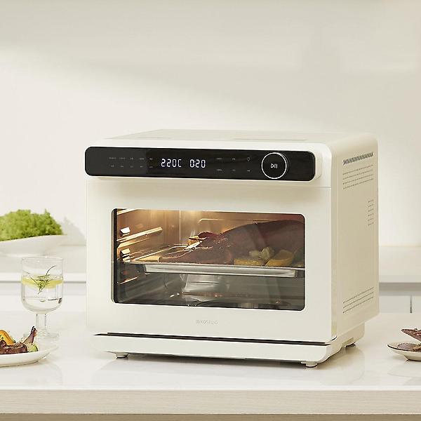  코슬리 대용량 직가열 스팀 에어프라이어 24L