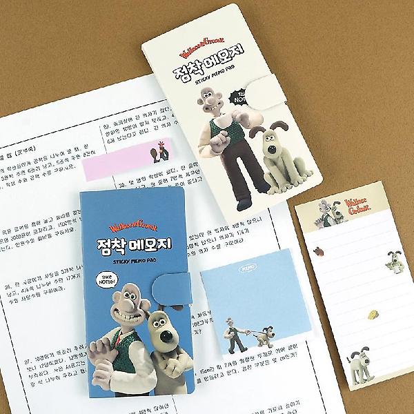  [공식정품]월레스와그로밋점착메모