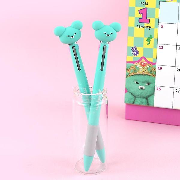  와사비베어 피규어 3색볼펜