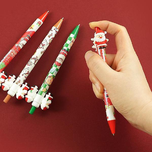 크리스마스 피규어 회전펜 인박스(36개세트)