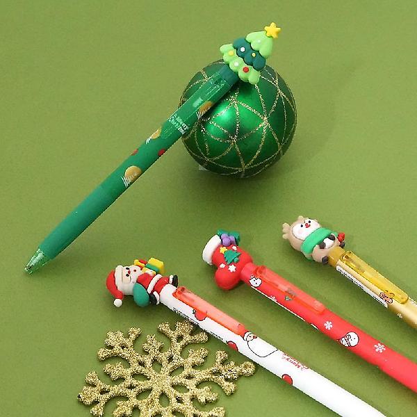  크리스마스 피규어 펜 인박스(36개세트)