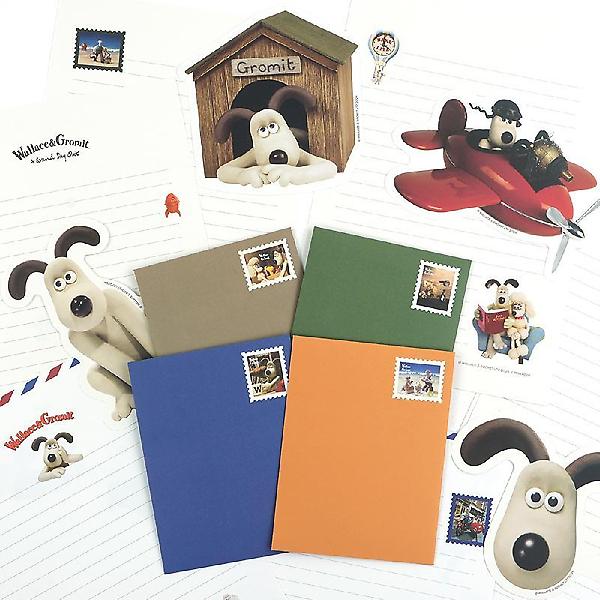  [공식정품]월레스와 그로밋 편지지 4종세트