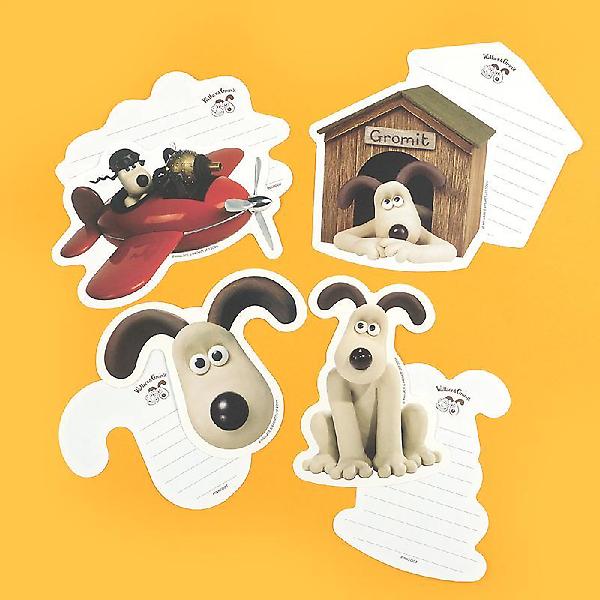  [공식정품]월레스와 그로밋 편지지(랜덤발송)