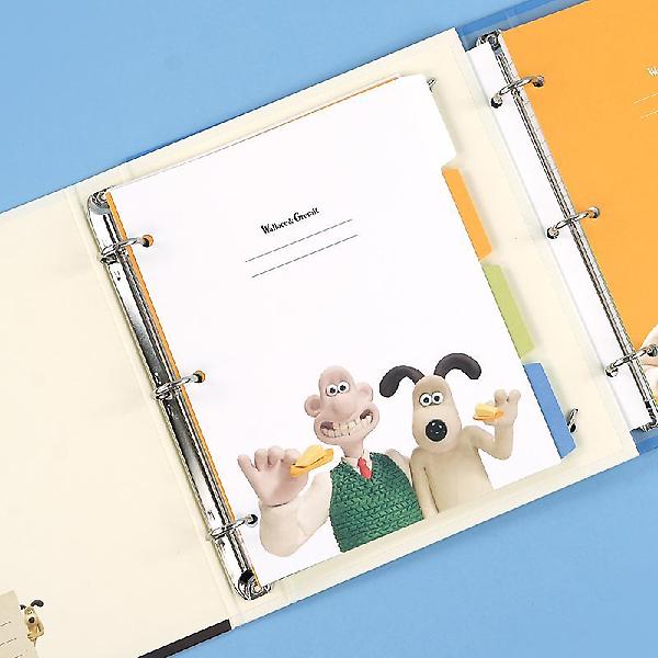  [공식정품]월레스와 그로밋 코넬 미니 바인더노트