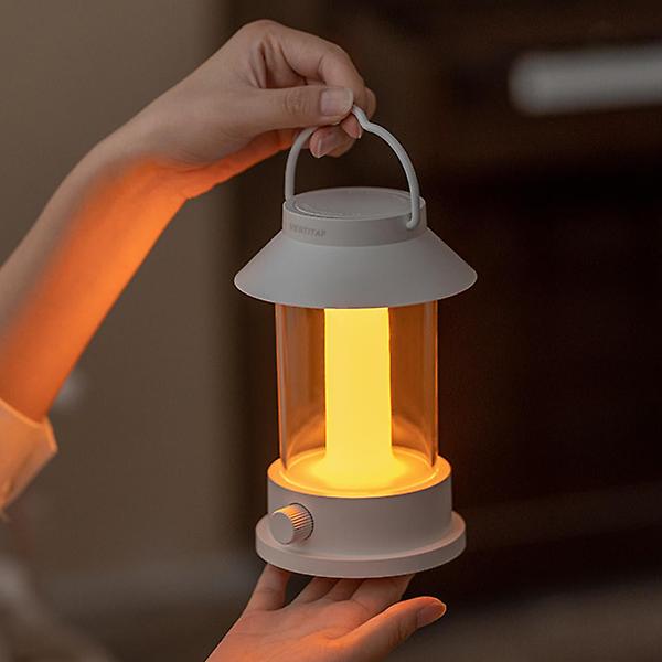  버티탭 선셋라이트 휴대용 랜턴 캠핑 낚시 텐트랜턴 충전조명 감성램프 감성캠핑 야외 무드등