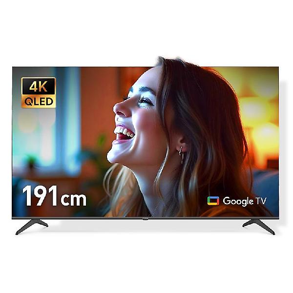  [10년보증] 프리즘 프리무빙 구글 5.0 AI 스마트TV 삼탠바이미 190cm(75인치), 4K UHD QLED