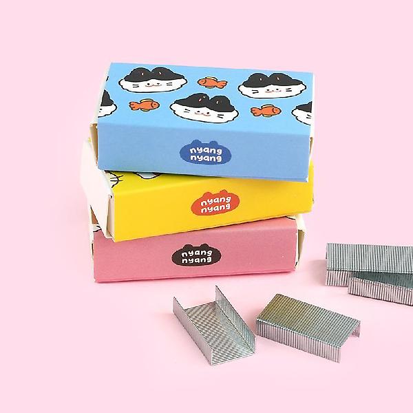  냥냥 미니 스테이플러 (랜덤발송)