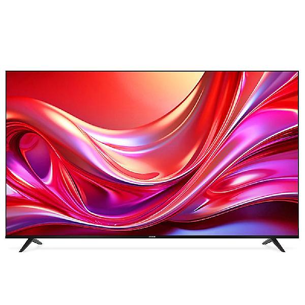  프리즘 프리모션 191cm 75UHD 베젤리스TV + 전동식 높이조절 이동형 스탠드 / 회의실용 매장 전시용