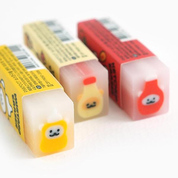  소스친구들 센터지우개 3종 6개세트