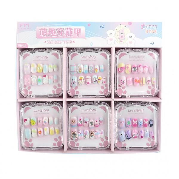  쁘띠 네일팁 세트 인박스(18개세트)