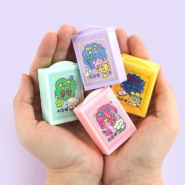  부적 마술 지우개 4종세트