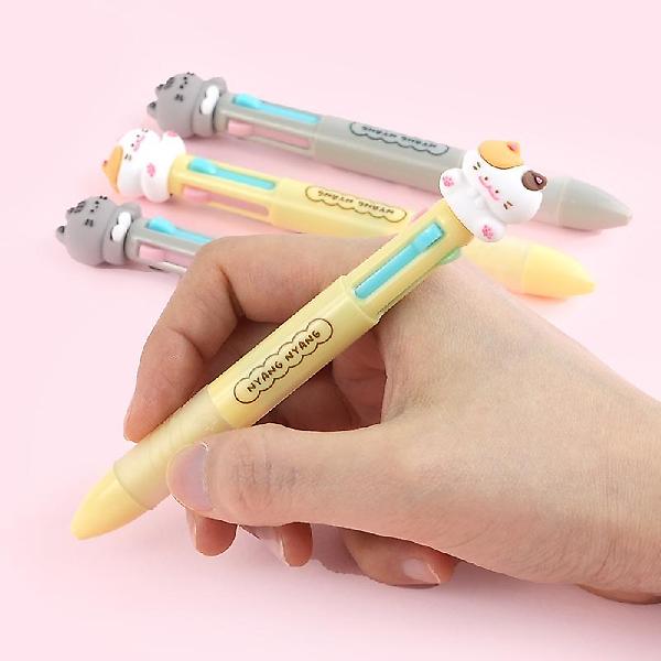  냥냥 4색 볼펜 인박스(20개세트)