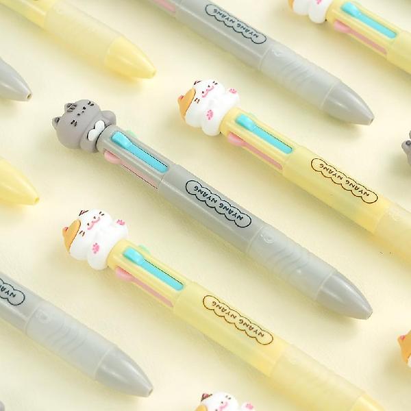  냥냥 4색 볼펜 2종세트
