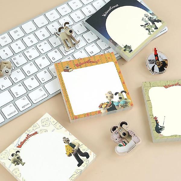  [공식정품]월레스와 그로밋 메모 클립세트 인박스 20개세트