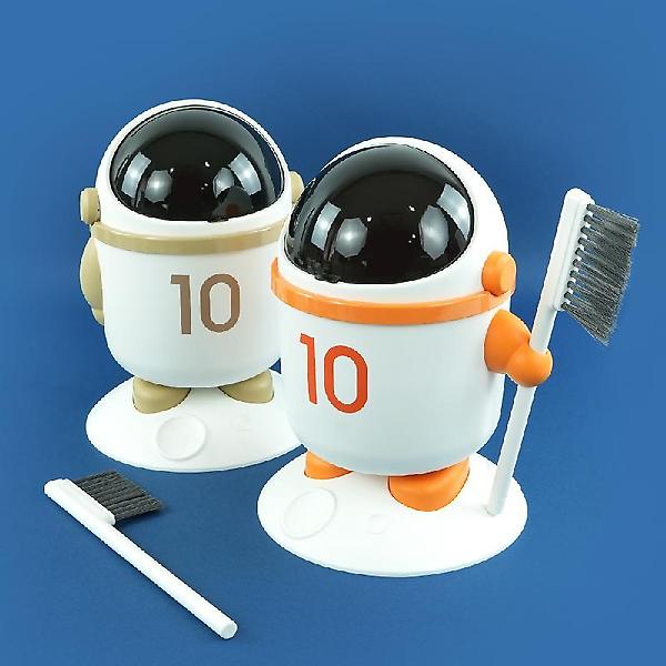  우주 로봇 빗자루 휴지통2리터