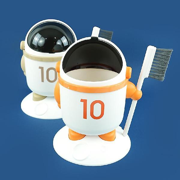  우주 로봇 빗자루 휴지통2리터