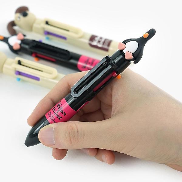  [공식정품]월레스와 그로밋 피규어 미니6색볼펜 인박스 20개세트