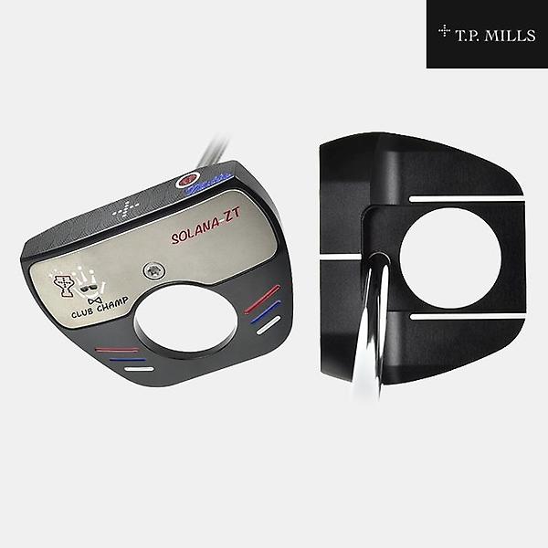  [제로토크/좌타,우타 사용가능]티피밀스 클럽챔프 솔라나 ZT 퍼터[남여공용][말렛][블랙][JUMBO GRIP]