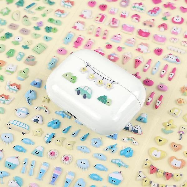  컬러 말랑 스티커