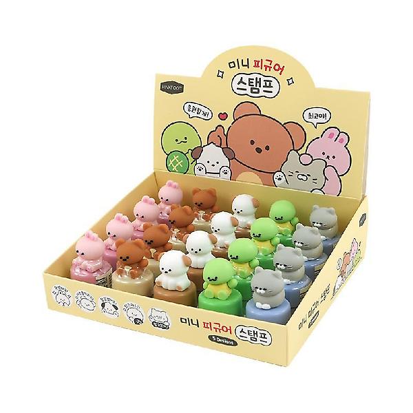  미니 피규어 스탬프 인박스 (20개세트)